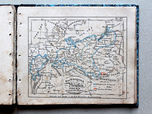 Heunisch, Taschen-Atlas, ca. 1827
15. Das Königreich Preussen, Polen mit dem Freistaat Krakau