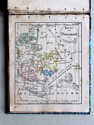 Heunisch, Taschen-Atlas, ca. 1827
16. Karte von Dänemark
