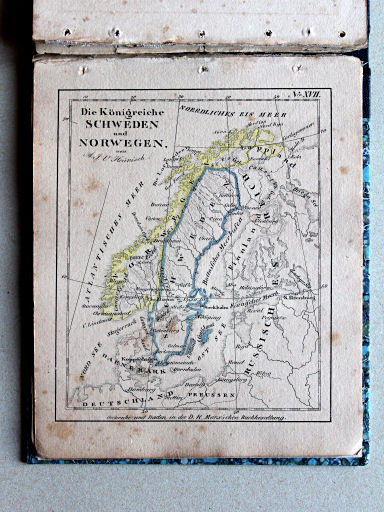 Heunisch, Taschen-Atlas, ca. 1827
17. Die Königreiche Schweden und Norwegen