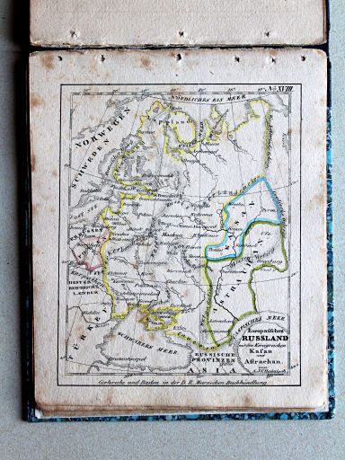 Heunisch, Taschen-Atlas, ca. 1827
18. Europaeisches Russland mit den Königreichen Kasan und Astrachan