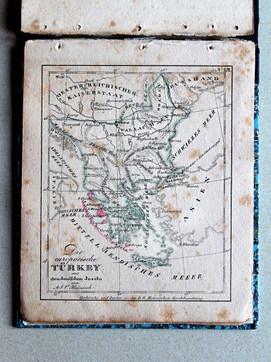 Heunisch, Taschen-Atlas, ca. 1827
19. Die europaeische Türkey mit den Jonischen Jnseln