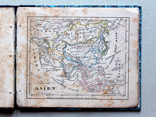 Heunisch, Taschen-Atlas, ca. 1827
20. Karte von Asien