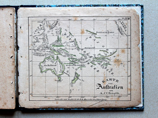 Heunisch, Taschen-Atlas, ca. 1827
23. Karte von Australien