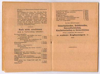 Hand-Atlas von Deutschland, 1898
Overzicht / Overview Miniatur-Bibliothek