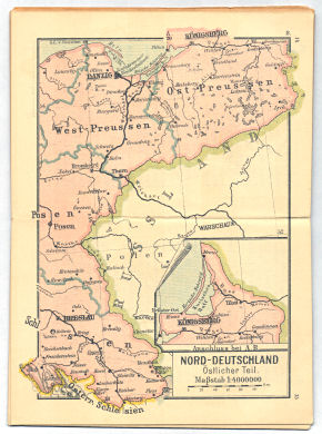 Hand-Atlas von Deutschland, 1898
1.4. Nord-Deutschland Östlicher Teil