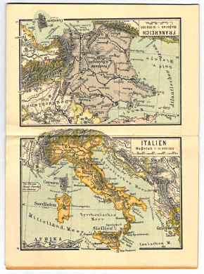 Hand-Atlas von Europa, 1899
3.2. Italien