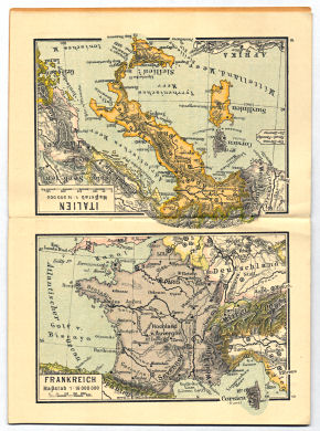 Hand-Atlas von Europa, 1899
3.2. Frankreich