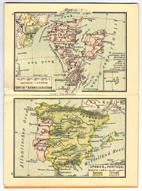 Hand-Atlas von Europa, 1899
3.3. Spanien u. Portugal
