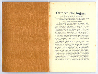 Hand-Atlas von Oesterreich-Ungarn ca. 1906
Tekst / Text p. 1