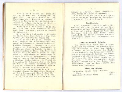Hand-Atlas von Oesterreich-Ungarn ca. 1906
Tekst / Text p. 16, 17