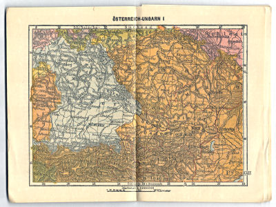 Hand-Atlas von Oesterreich-Ungarn ca. 1914
2.2. Österreich-Ungarn I