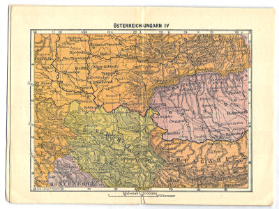 Hand-Atlas von Oesterreich-Ungarn ca. 1914
2.5. Österreich-Ungarn IV