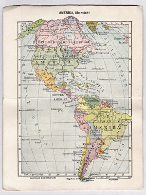 Hand-Atlas von Amerika
6.1. Amerika, Übersicht