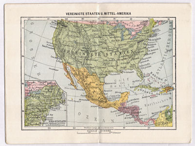 Hand-Atlas von Amerika
6.4. Vereinigte Staaten u. Mittel-Amerika
