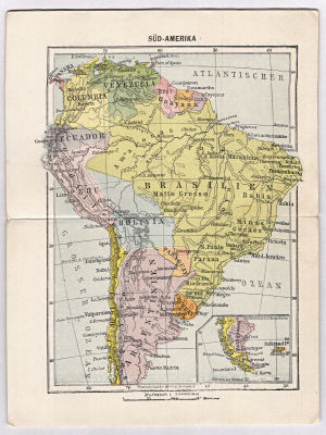 Hand-Atlas von Amerika
6.5. Süd-Amerika