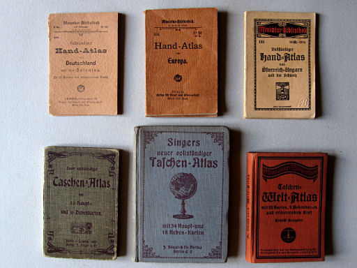 Atlassen van Albert Otto Paul