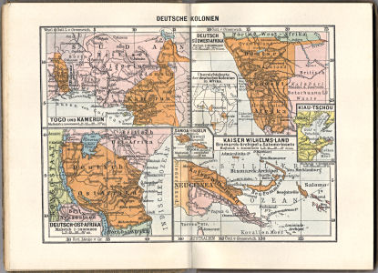 Neuer vollständiger Taschen-Atlas, 1905
1.5. Deutsche Kolonien