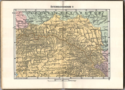 Neuer vollständiger Taschen-Atlas, 1905
2.3. Österreich-Ungarn II