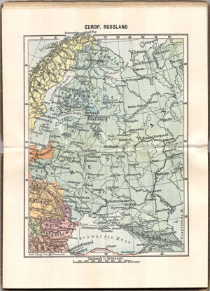 Neuer vollständiger Taschen-Atlas, 1905
3.6. Europ. Russland