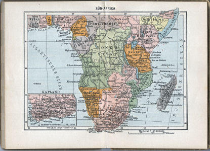Neuer vollständiger Taschen-Atlas, 1905
5.3. Süd-Afrika