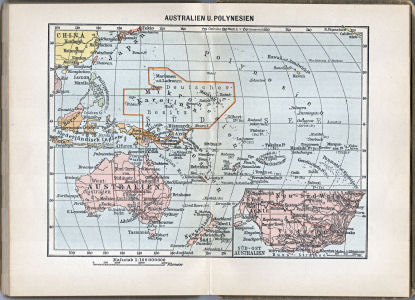 Neuer vollständiger Taschen-Atlas, 1905
5.4. Australien u. Polynesien