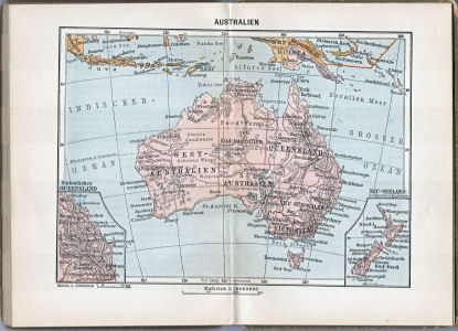 Neuer vollständiger Taschen-Atlas, 1905
5.5. Australien