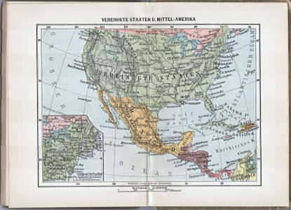 Neuer vollständiger Taschen-Atlas, 1905
6.4. Vereinigte Staaten u. Mittel-Amerika