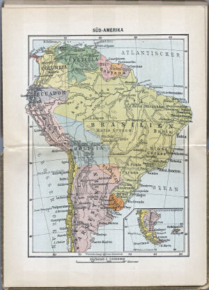 Neuer vollständiger Taschen-Atlas, 1905
6.5. Süd-Amerika