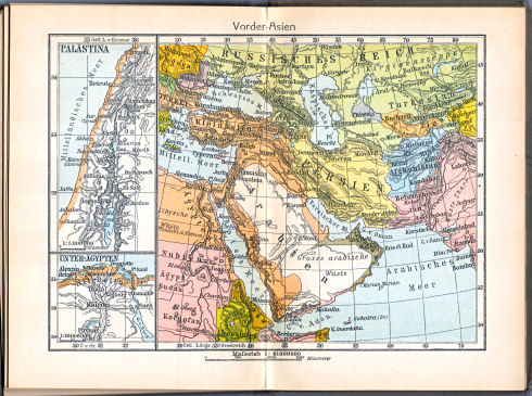 Singers neuer vollständiger Taschen-Atlas, 1913
21. Vorder-Asien