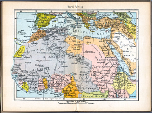 Singers neuer vollständiger Taschen-Atlas, 1913
26. Nord-Afrika