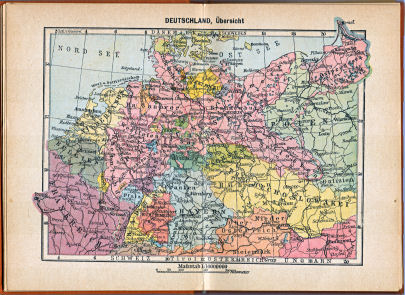 Taschen-Welt-Atlas, 1927
2. Deutschland, Übersicht