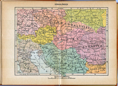 Taschen-Welt-Atlas, 1927
6. Donauländer