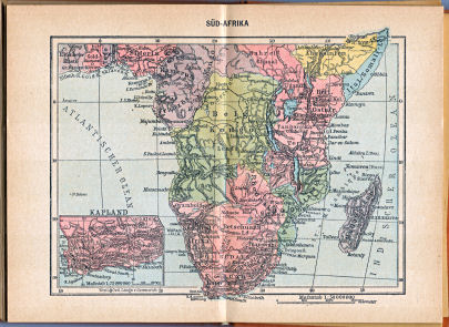 Taschen-Welt-Atlas, 1927
21. Süd-Afrika
