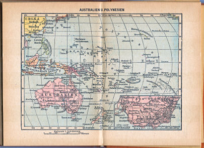 Taschen-Welt-Atlas, 1927
22. Australien u. Polynesien