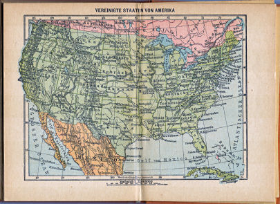 Taschen-Welt-Atlas, 1927
26. Vereinigte Staaten von Amerika