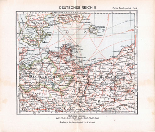Peips Taschen-Atlas über alle Teile der Erde, 1904
6. Deutsches Reich II