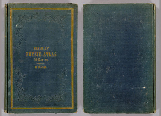Berghaus' Physikalischer Atlas (1837-1848)
Band van deel II / Binding of volume II