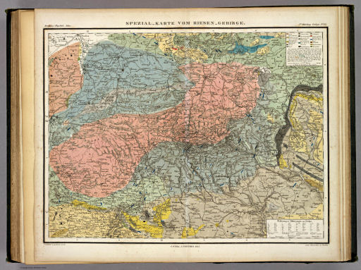 Berghaus' Physikalischer Atlas (1837-1848)
3.13. Spezial-Karte vom Riesen-Gebirge (1843)