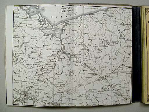 Eisenbahn-Atlas in XV Karten (zu Diez' Reisekarte)
VIII. Eisenbahnen: Berlin-Stettin. Berlin-Frankfurt. Stettin-Posen