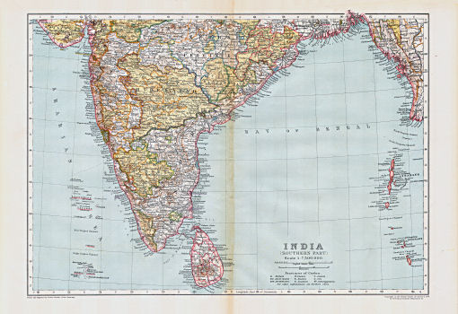 Encyclopaedia Britannica (1910-1911)
India (Southern part)