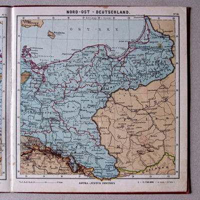 Haack, Kleiner deutscher Schüler-Atlas [1906/12]
10. Nord-Ost-Deutschland