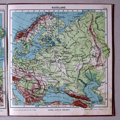 Haack, Kleiner deutscher Schüler-Atlas [1906/12]
16. Russland