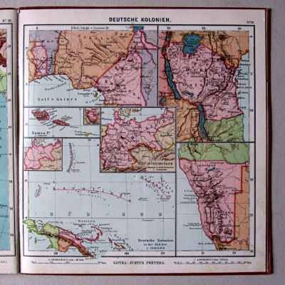 Haack, Kleiner deutscher Schüler-Atlas [1906/12]
20. Deutsche Kolonien