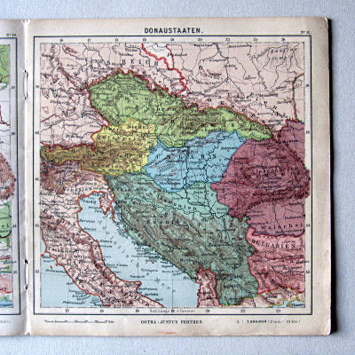 Justus Perthes' Kleinster Schulatlas, 1923
11. Donaustaaten