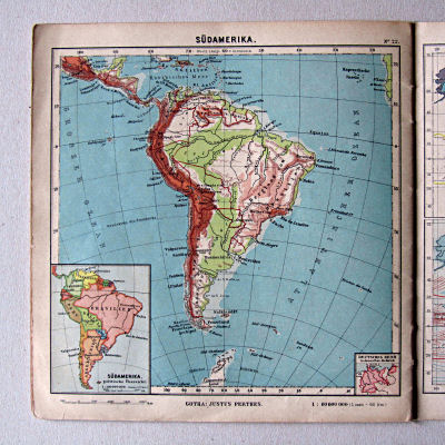 Justus Perthes' Kleinster Schulatlas, 1923
22. Südamerika