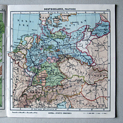 Justus Perthes' Kleinster Schulatlas, 1931
5. Deutschland, politisch