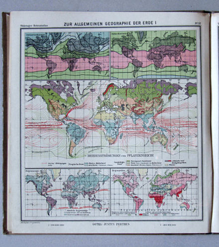 Haack, Thüringer Schulatlas, 1926
32. Zur allgemeinen Geographie der Erde I
