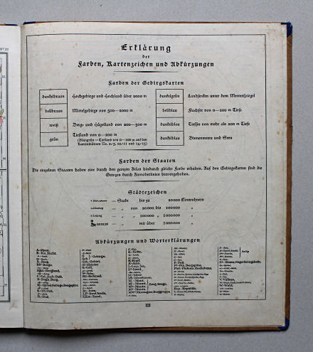 Haack, Thüringer Schulatlas, 1935
III. Erklärung