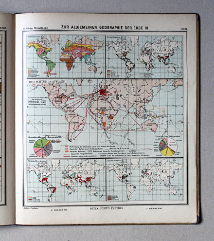 Haack, Thüringer Schulatlas, 1937
31. Zur allgemeinen Geographie der Erde III