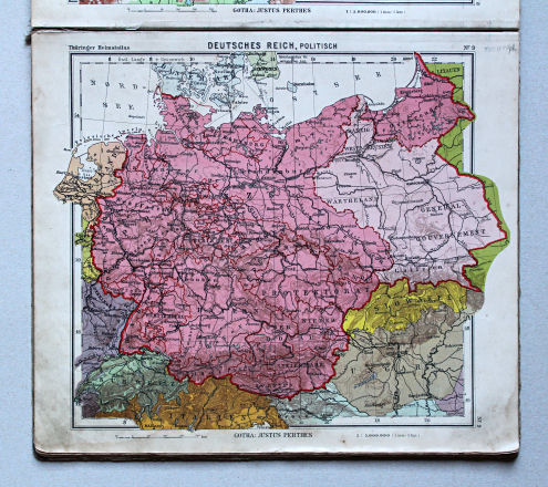 Haack, Thüringer Schulatlas, 1941
9. Deutsches Reich, politisch